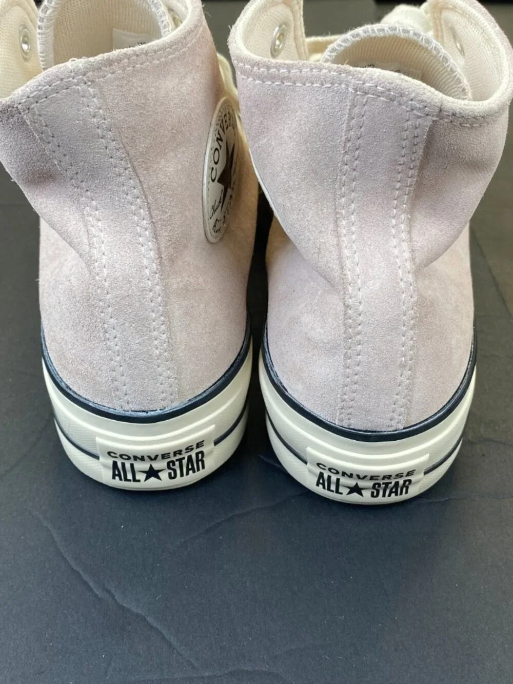 Converse Chuck Taylor All Star Lift Platform High Top Pink Tailored Lines Sz 9